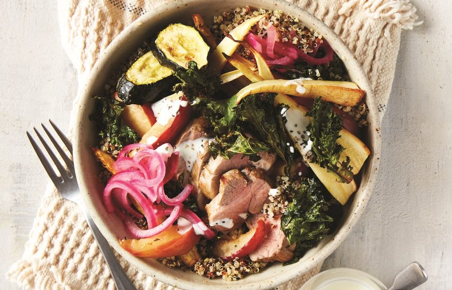 Pork burrito bowls